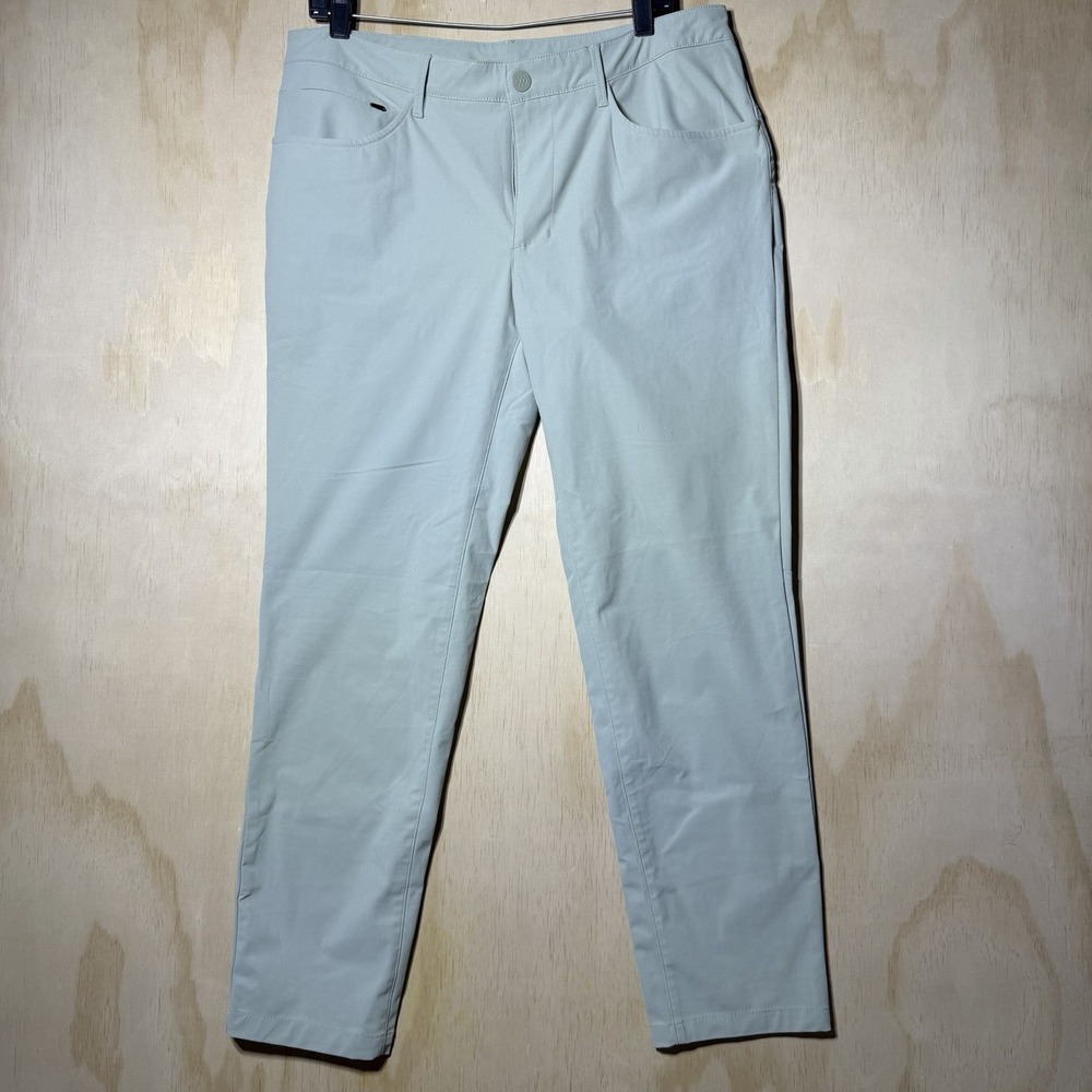 All In Motion Performance Pants Mens 36x30 Golf Stretch Lightweight Casual Green
